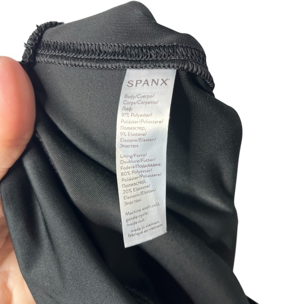 SPANX Ready To Wow Velvet Legging Black Size Medium Style 2070 - Picture 4 of 5
